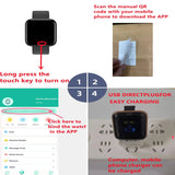 Smartwatch Men Women Wristwatches Smart Watch Message Fitness Monitor Bracelet Birthday Gift Electronic Clock For Android IOS
