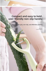 Stainless steel peeler with PP handle, potato and household vegetable and fruit peeler, fruit knife, kitchen utensils