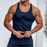 🏋️‍♂️ Regata Masculina Listrada Fitness 🌞 Verão 2026 👕 Plus Size
