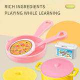 Play House Kitchen Toy Set Simulation Mini Cooking Tableware Play House Toy