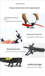 Induction helicopter toy room charged remote control small aircraft training coordination gifts for boys and girls
