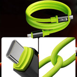 Type C Fast Charging Charger For Samsung Huawei Xiaomi Type C USB Quick Charger Cable Date Sync Nylon Braided Wire Charger Cable