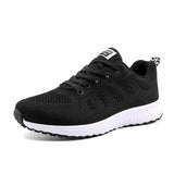 👟 Zapatillas Casuales Mujer – Blancas, Ligeras y Transpirables