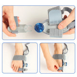 Corrector de Juanetes | Bunion Splint Enderezador de Dedo Gordo – Ortesis Ajustable para Hallux Valgus